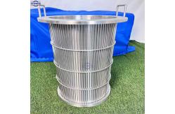 China Customized Wedge Wire Baskets for 3.2mm Slot Length Requirement supplier