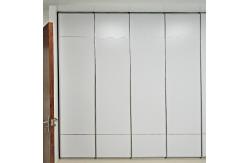 China Banquet Hall Aluminum Frame foldable Partition Wall / Acoustic Movable Walls supplier