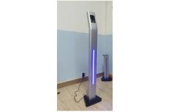 China LED Light 120cm SPCC  Metal Face Recognition Stand Bracket For Adult supplier