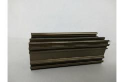 China Champagne Bronze Extruded Aluminum Electronics Enclosure , Aluminum Window Parts supplier