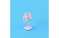 China Air Circulation Bedroom Table Fan 4.1m/S High Speed Rechargeable supplier