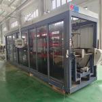Used Plastic Vacuum Forming Machine Semi Automatic Forming Machine For Disposable Food Box Bowl for sale