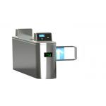 AC220V Traffic Swing Barrier Gate Hospital Security 800mm Arm Fingerprint for sale