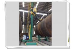 China Manual Trolley Benchtop Welding Positioners Protective Cage Pipe Welding supplier