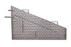 China Easy Cleaning Heat Transfer Pillow Plate Laser Welding supplier