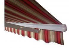 China Open Air  Double Sided Awning Independent Garden Restaurant Retractable Awning supplier