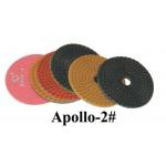 4 Inch Apollo Diamond Resin Pads Wet And Dry Type for sale