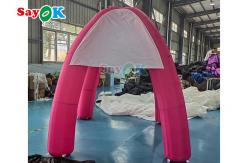 China Promotional X Shape Inflatable Spider Tent With Logo 3x3mH supplier