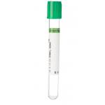 Disposable Blood Collection Tube Lithium Heparin Tube Sodium Heparin Tube Green Cap Glass PET for sale