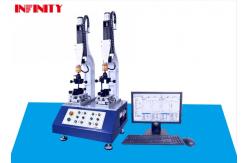 China Dual Station Insertion Extraction Force Tester Speed Range 0.1-1200mm/Min supplier