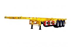 China 3 Axles High Quality Heavy Load Capacity Trailer Skeleton Parts Container Transportation supplier