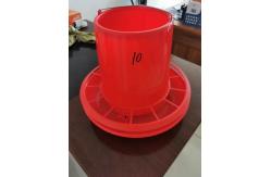 China 3kg 6kg 10kg Hopper Poultry Feeder Automatic Drinker For Poultry supplier