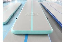 China Custom DWF PVC 6m 8m 10m Inflatable Gym Mat supplier