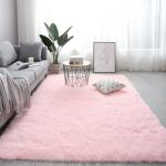 Multicolor Fluffy Shag Rug For Living Room Kids Room for sale