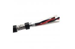 China RVVPS 24AWG 1 Pair Tinned Copper RS485 Shielded Cable PVC / LSZH Jacket supplier