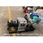 Gas Powered Cable Winch Puller 1 Ton Capacity Portable 15m / Min Fast Speed for sale