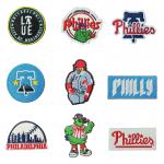 Custom Sport Baseball Patches Heat Press Patches for Trucker Hat Philly Baseball Patches for sale