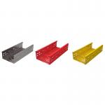 Medium Duty Gray Molded Metal Cable Tray 50mm For Heavy Duty Applications for sale