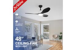 China DC Motor Ceiling Fan Light Modern Smart Remote Control Energy Saving supplier