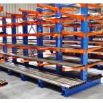 Heavy Long Span Selective Cantilever Racking System For Long Pipes / Items for sale