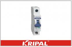 China High Breaking Capacity Micro Circuit Breaker , White 1 Pole Circuit Breaker supplier