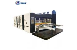 China Carton Box Flexo Printing Slotting Machine Rotary Die Cutting Vibration supplier