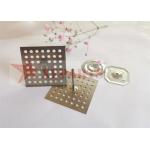 40mm Perforated Base Install Pins With Ashesive Application for sale