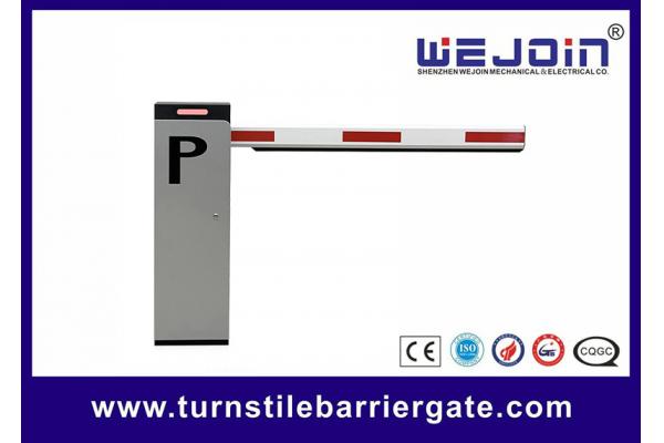 AC220V Intelligent Barrier Aluminium Alloy Arm With 30 Meters Remote Control