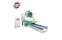 China Surface Slot Stone Shaper Machine For Marble Granite Roman Column Pillar supplier