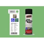 AEROPAK Line Marking Spray Paint leaf green color 500ml for street with ROHS for sale