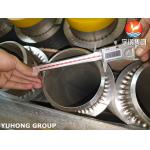 ASTM A376 TP347H solid Spiral High Frequency weld HFW Fin Tube With 11Cr
