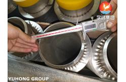 China ASTM A376 TP347H solid Spiral High Frequency weld HFW Fin Tube With 11Cr supplier