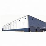 High Rise Modular Steel Frame Construction Factory , Modern Steel Structure Plant for sale