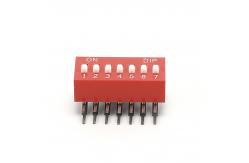 China Tactile Mini Ture Electronic Piano Dip Switch Electronic Red Smt Slide Push Button supplier
