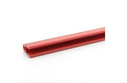 China Red Plastic U Channel Customized Size Building  U Shaped Plastic Channel supplier
