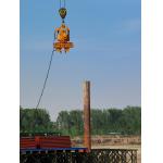 Pile Driver Attachment 90kw 120kw 150kw Electric Sheet Pile Vibro Hammer for sale