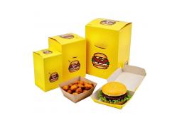 China Customized Printing Fast Food Boxes: Burger, Fry & Chicken Nugget Packaging supplier
