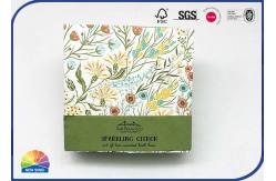 China Customized CMYK Printed Hinged Lid Food Gift Box C1S Paper Insert ! supplier