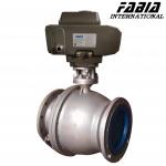 Electric High Pressure Ball Valve Two Piece Butt Welding Industry Ball Valve for sale