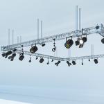 Aluminium Lighting Truss Silver Black Gold Red White for Professional Event for sale