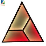 RGBIC Programmable Triangle Lamp Addressable DMX LED Panel for Bar Lights Stage Event Disco DJ Night Club Decor for sale