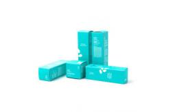 China Matte / Glossy Cosmetic Paper Packaging Box Custom Color supplier