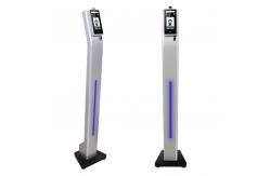 China LED Light 120cm SPCC  Metal Face Recognition Stand Bracket For Adult supplier
