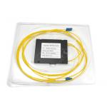 Fiber Optical with LC/UPC Connector 1X2 Optical Fiber PLC Splitters for sale
