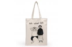 China ODM Foldable Eco Canvas Bags Cotton Canvas Tote Shopper Bag supplier