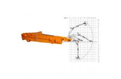 China 12M Excavator Telescopic Arm Telescopic Boom Better Welding Better Steel Material supplier