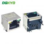 RJ45 Connector Network Socket 8P8C Connector Horizontal With Lamp / Shield DGKYD561188AB1A1DY128 for sale
