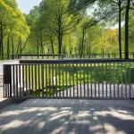 4ft Aluminium Fence Rails Systems For Balustrades Handrails OEM for sale