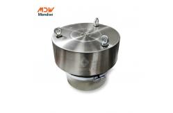 China Gravity Explosion Automatic Silo Top Pressure Relief Valves White For Cement Tank supplier