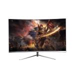 White Desktop Gaming LED Monitors 27 Inch Curved Monitor 165hz 1920 X 1080 for sale